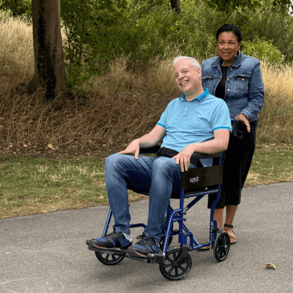 LuXe Mobility Traveller Wheelchair