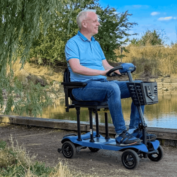 LuXe Mobility AtomiX Folding Mobility Scooter - Image 4