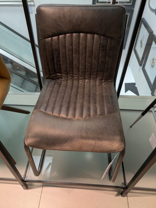 (EX DEMO) Capri Vegan Leather Dining Chair