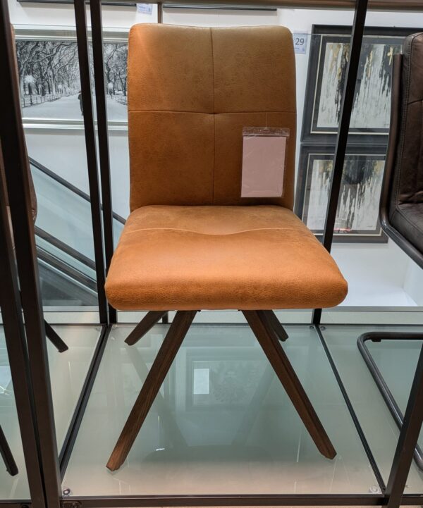 (EX DEMO) Dove Oak-Legged Dining Chair