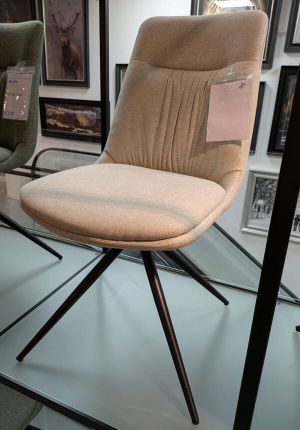 (EX DEMO) Boden Dining Chair - Cream
