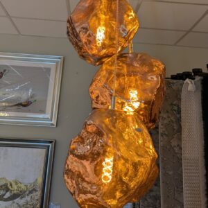(EX DEMO) Rock Pendant Lights - Trio