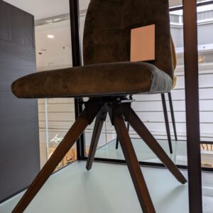 (EX DEMO) Jade Oak Brown Legs Dining Chair