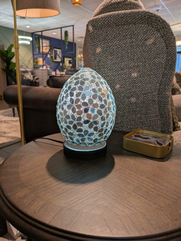 (EX DEMO) Egg Mosaic Table Light