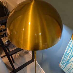 (EX DEMO) Nova 1 Brass Floor Lamp