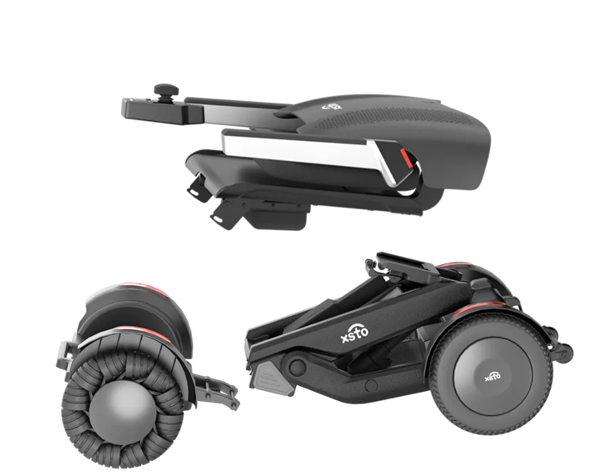 M4 Self-Balancing Powerchair Disassembled