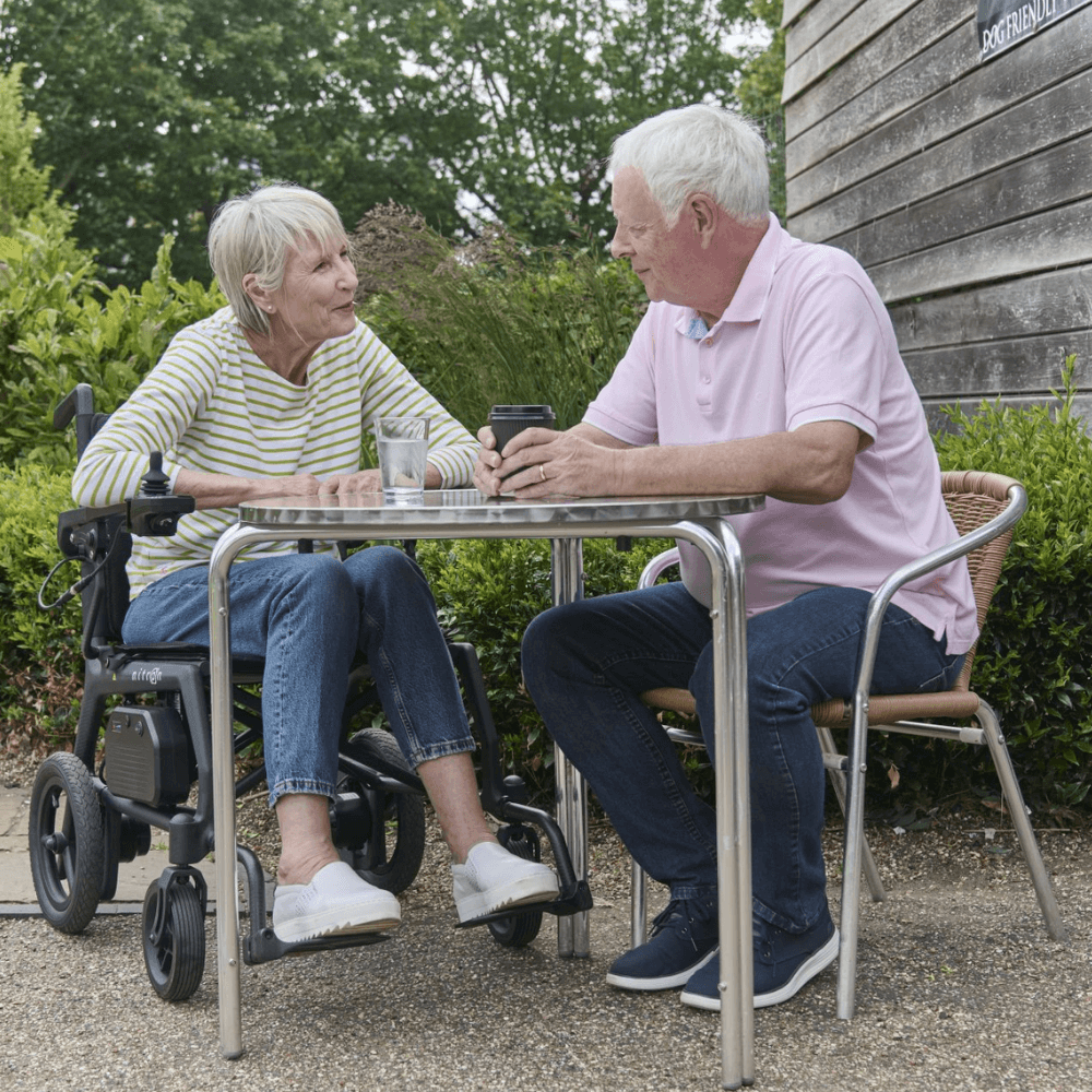 Motion Healthcare Nitron Carbon Powerchair - Image 8