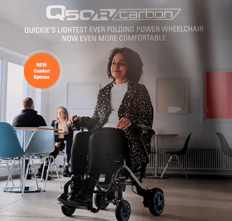 New Q50R Carbon Powerchair